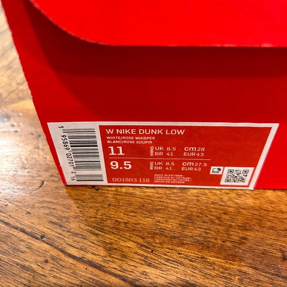 Nike Dunk Low W Rose - Picture 5 of 5